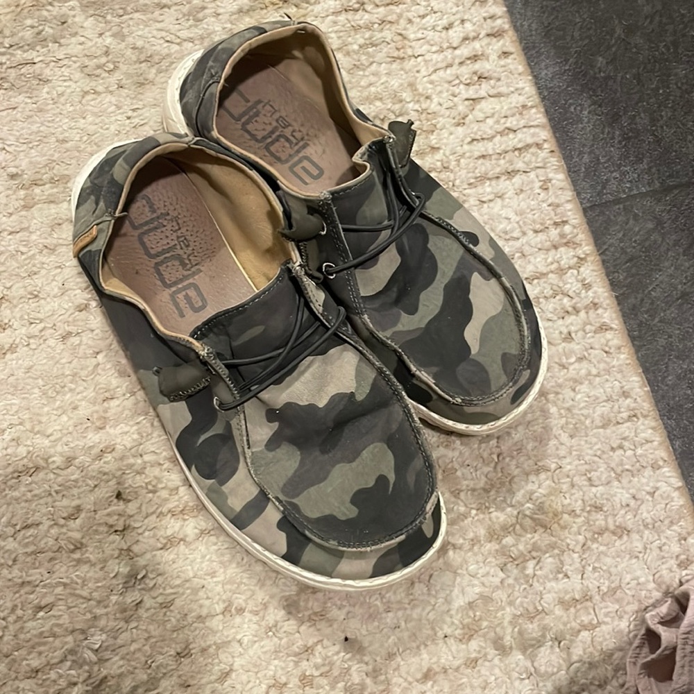 Camo womens hey dudes